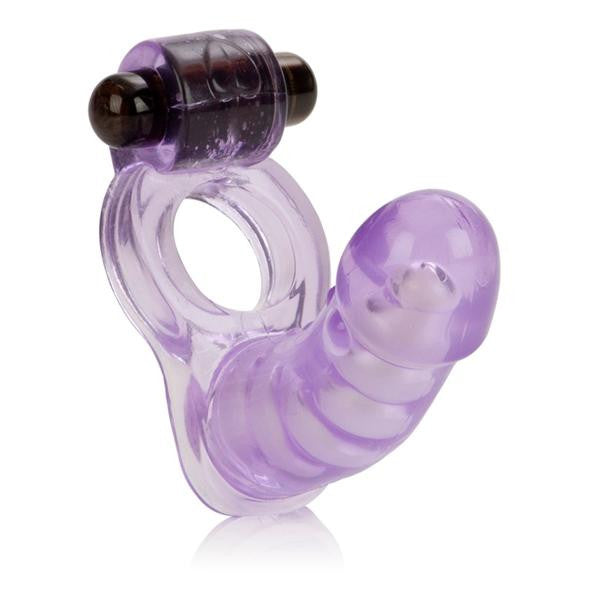 Double Diver Dual Penetration Vibrating Cock Ring