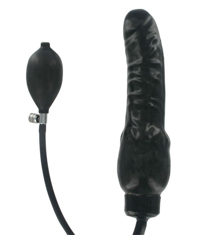 Large Pump-Up Solid Dildo