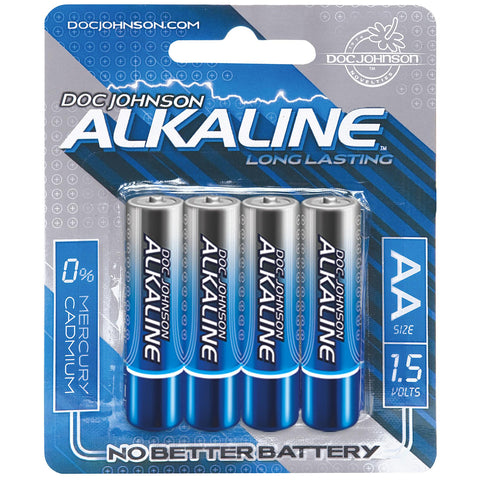Doc Johnson Alkaline Batteries AA 4-Pack