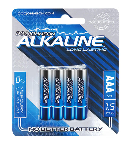 Doc Johnson Alkaline Batteries AAA 4-Pack
