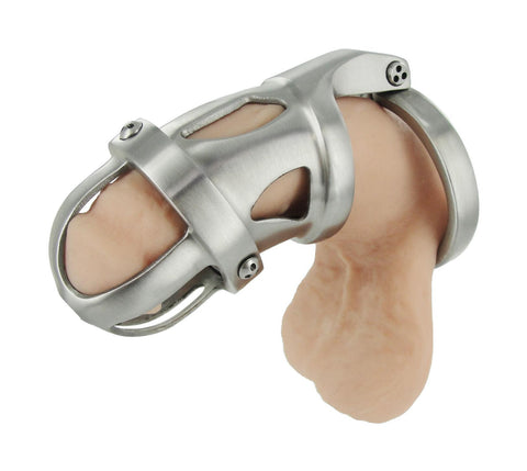Extreme Steel Chastity Cage
