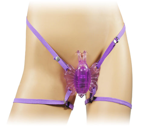 10 Function Vibrating Butterfly Harness
