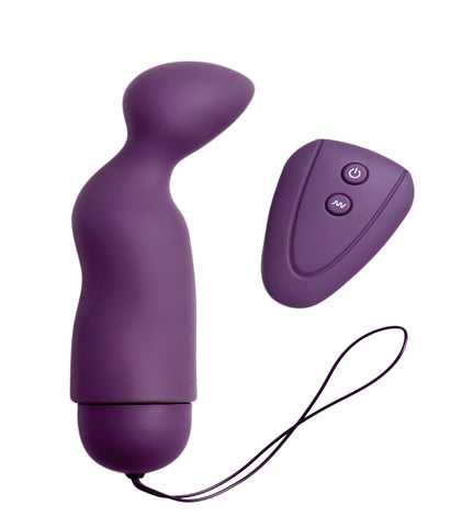 Bordeaux 10 Mode Remote G-Spot Silicone Vibe