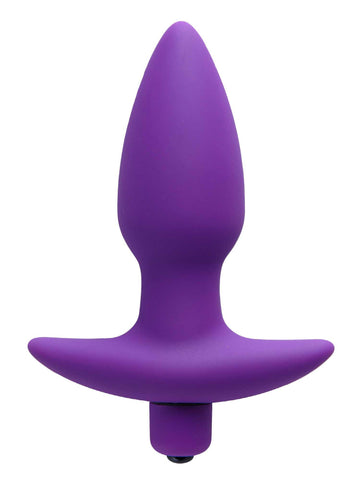 Aria Vibrating Silicone Anal Plug- Small