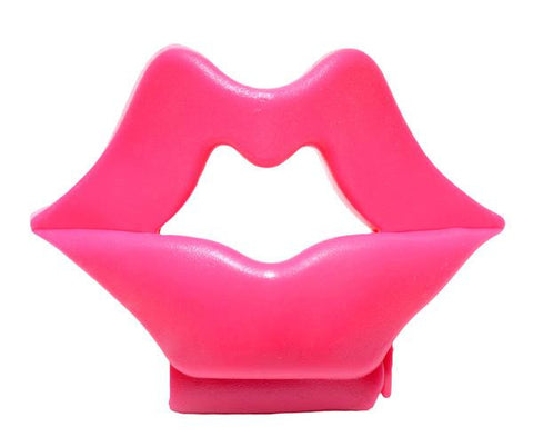 Lusty Lips Vibrating Cock Ring