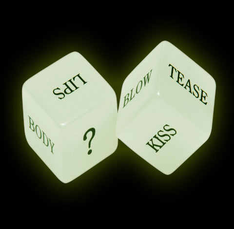 Glow In the Dark Sexy Dice Love Game