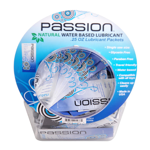 Passion Natural Lubricant Fish Bowl - 200 Pieces