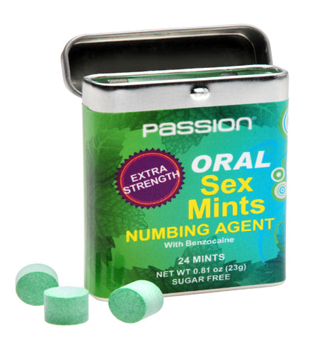 Oral Sex Mints with Extra Strong Numbing Agent