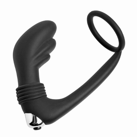 Nova Silicone Cock Ring and Prostate Vibe
