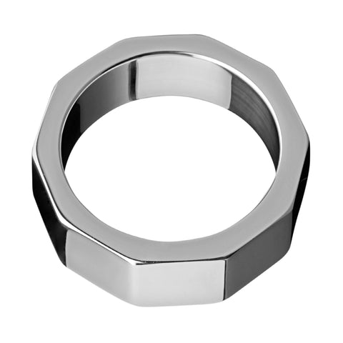 Stainless Steel Hex Nut Cock Ring- 2 Inch