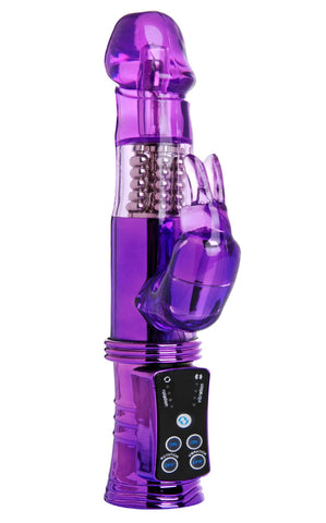 Rotating and Vibrating Compact Purple Rabbit Vibe