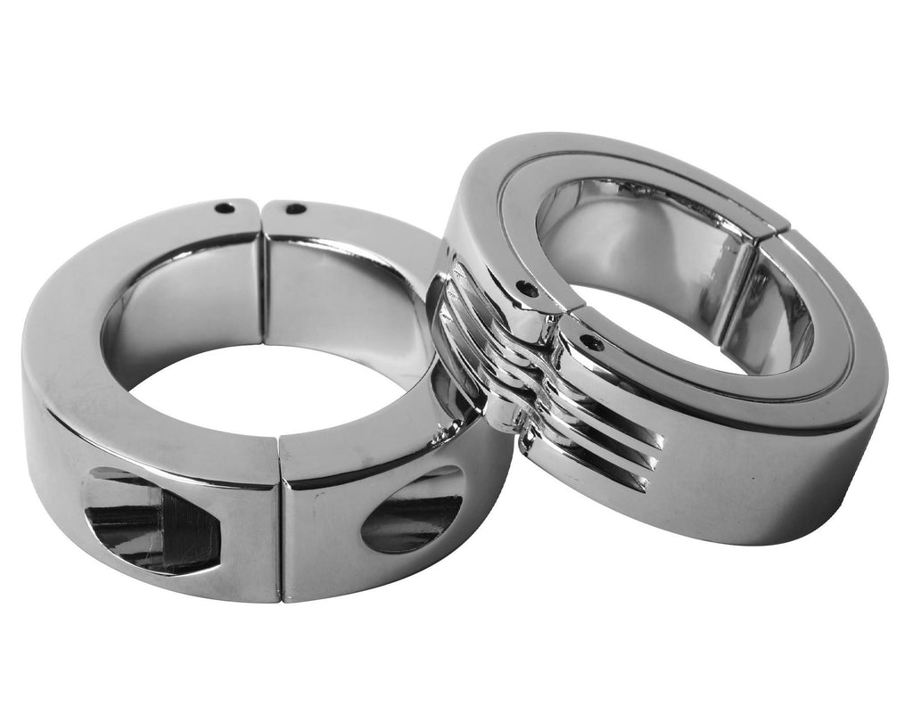 Locking Hinged Cock Ring- Small