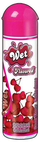 Wet Flavored Gel Lubricant 3.5 oz Bottle Strawberry Kiwi